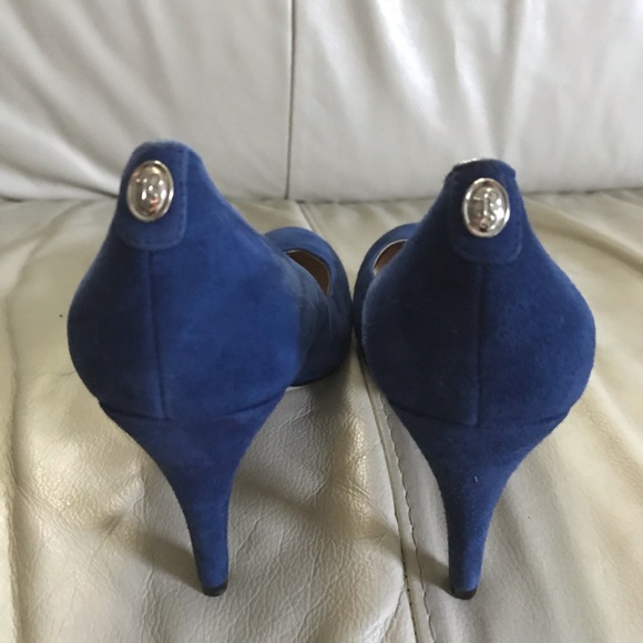 Ivanka Trump Blue Suede Pumps
2 3/4 in heel - Picture 3 of 7